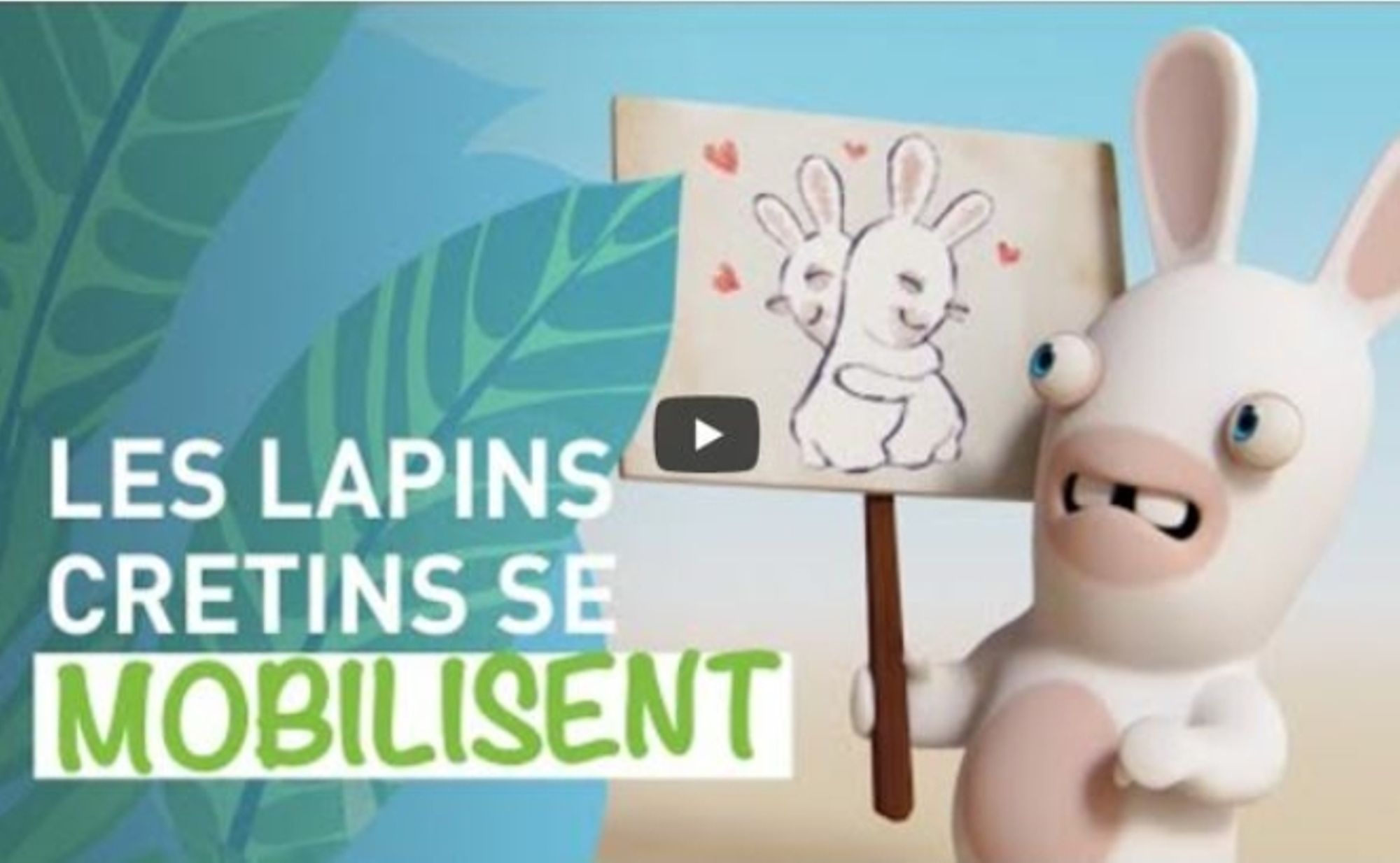 Apprendre le consentement dès le plus jeune âge, la nouvelle mission des lapins crétins pour aider l’UNICEF
